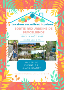 Lire la suite à propos de l’article Sortie aux jardins de Brocéliande