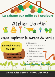 Lire la suite à propos de l’article ATELIER JARDINAGE 7-03-2026